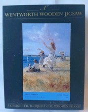 Wentworth Skirts and Tails Judy Talacko 250 Piece Jigsaw Puzzle Art Rare Beach