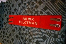 BR-WR Pilotman Armband – British Rail Western Region Railway Uniform Railwayana