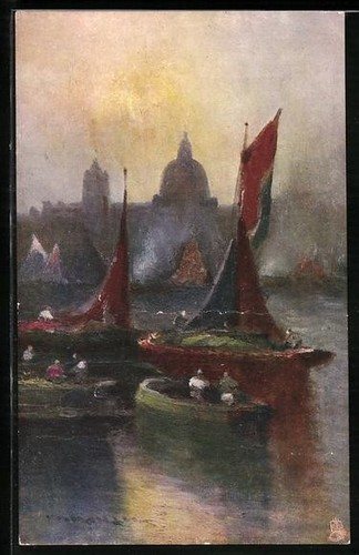 Artist postcard raphael tuck - artist, &