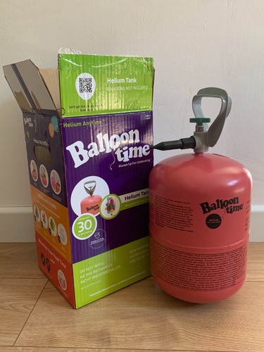 Empty medium helium canister