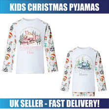 CHRISTMAS PERSONALISED KIDS PYJAMAS