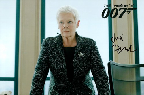 Dame judi dench - judi, signed