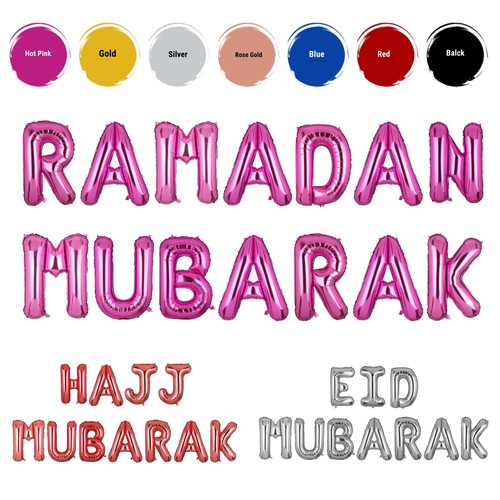 Eid mubarak balloons ramadan - balloons,