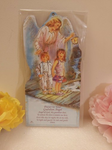 Guardian angel prayer - angel, plaque