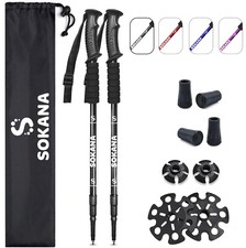 2pcs Telescopic Walking Poles