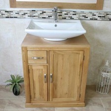 Bathroom Vanity Unit | Oak