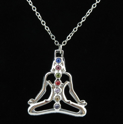 Spiritual chakra necklace - chakra,