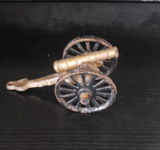 VTG Small Rustic Collectible Decorative Cast Iron Cannon 5 1/4'' L X 2 1/4'' H