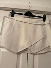 Women’s Zara White Skort Size M Good Condition 