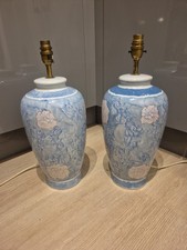 Ceramic Pottery Pair Of  Table
