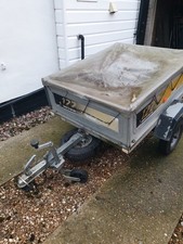 Erde 122 Trailer with Spare