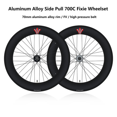 700c fixed gear bike wheels - fixed,