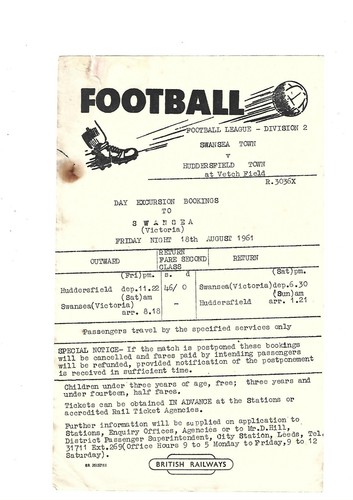Swansea town versus - swansea,