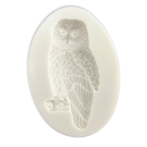 Perched owl bird - bird, silicone
