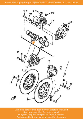 Yamaha caliper seal kit - yamaha,