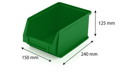 Plastic parts storage bins - plastic,