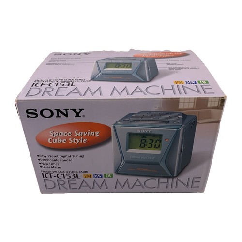 Sony dream machine icf c153l - dream,