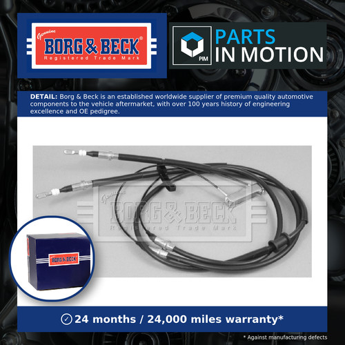 Handbrake cable fits - saab, 9-3