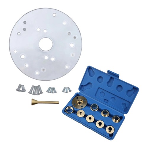 Piece brass router set with - set,
