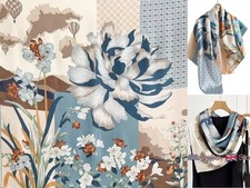 100% Mulberry Silk Scarf in