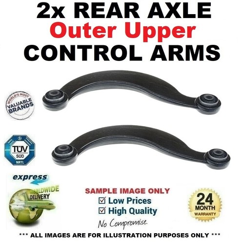 Rear axle outer upper - 2x,