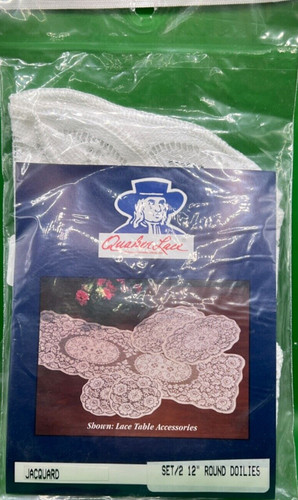 Quaker lace white - white,