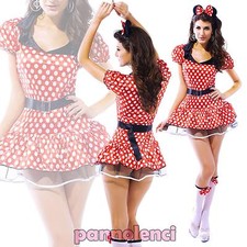 Costume Dress Carnival Woman Minnie Mouse Halloween New DL-976
