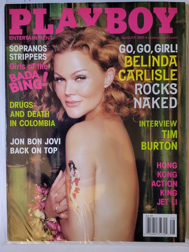 Playboy magazine august 2001 - magazine,
