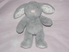 Mothercare bunny soft toy grey