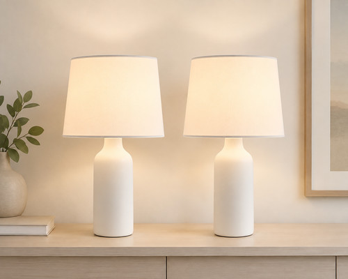 Pair white ceramic - 2,