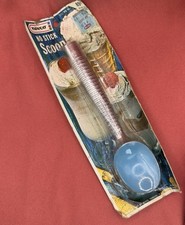 ** Authentic Vintage 1950s No Stick Ice Cream Scoop in Original Packaging NOS