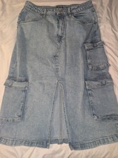 Womens Wild Fable Cargo Denim
