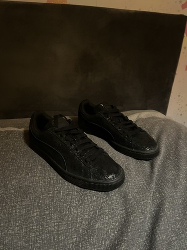Puma women black suede - women's,