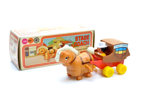 Marx stage coach with - marx,