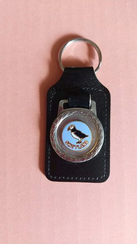 Vintage shetland puffin - vintage,