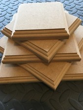  Wooden Plaques Templates Circles Plinth Squares Signs Trophy display stand 18mm