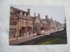 VINTAGE COLOUR  POSTCARD," THE COTSWOLD , CHIPPING CAMPDEN , HIGH STREET. " P
