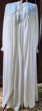 Vintage 50s 60s peignoir robe - 50s,