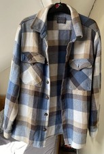 Flannel Shacket Men & scarf