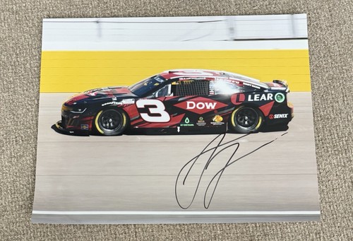 Austin dillon signed 8x10 - dillon,