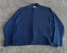 Vintage Womens Poppy Navy Blue