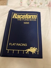 Raceform The Form Book flat Racing - 1988