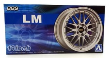 Aoshima 1/24 Scale 06942 - BBS LM Wheel 18inch Wheels & Tyres Set #111