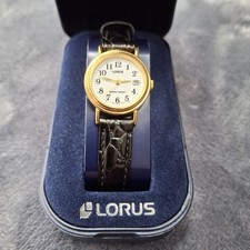 Lorus seiko gold plated water - lorus,