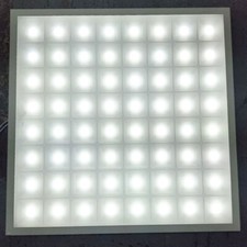 Manningham Lighting 600x600 LED Panel 64 Section Daylight Recessed Ceiling Light