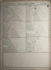 Rare Admiralty Chart Map 3542