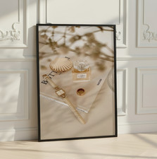 Luxury Chanel Flatlay Wall Art