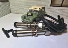 Land Rover Series 2a 3 Stainless Windscreen Screen Washer Nozzle Dual Jets x2
