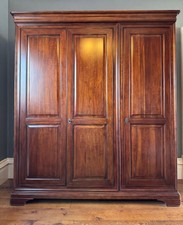 John Lewis wardrobe -Normandie range - cherry wood