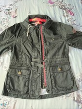 Girls Joules Coat Jacket  Age 6 Years Khaki Green BNWOT